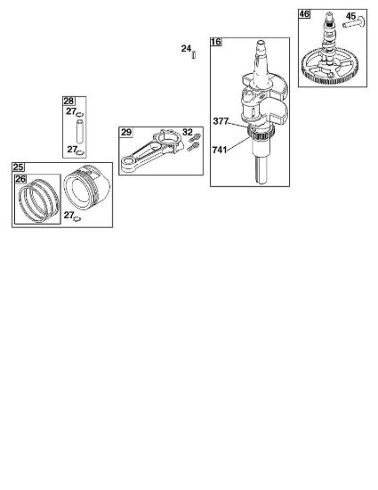F - Set guarnizioni valvola/motore, set revisione carburatore B&S - 40 €¦ 40R577-0002-H1 brand Stihl